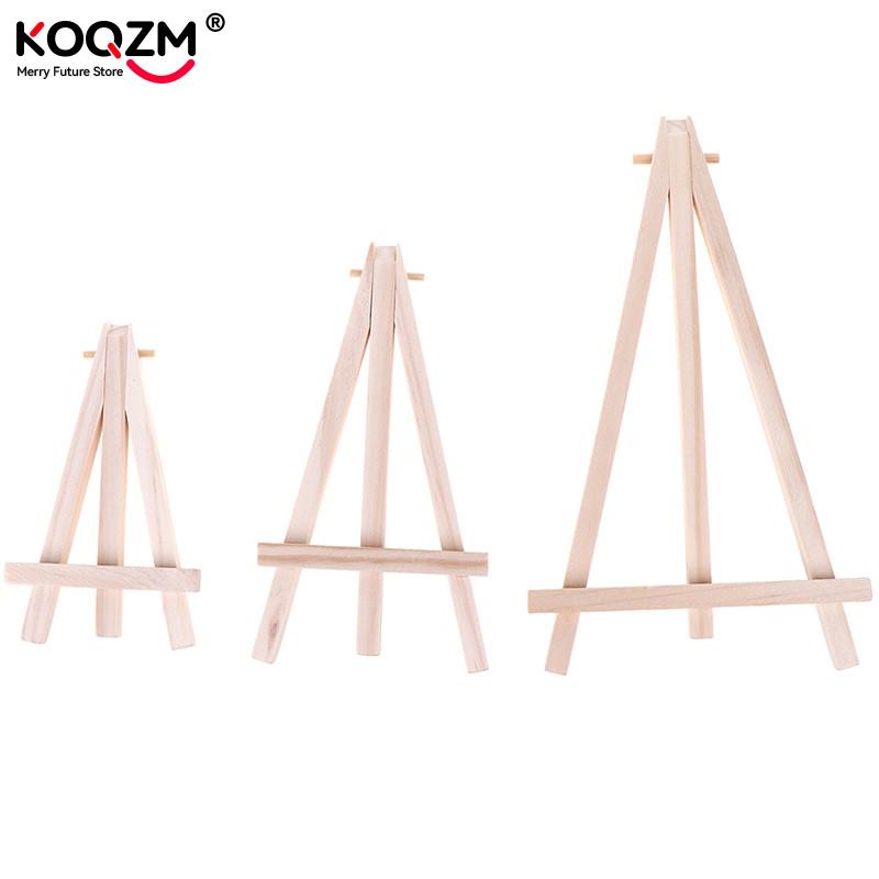 Engraved Wood Frame - 1pc Mini Wood Artist Tripod Painting