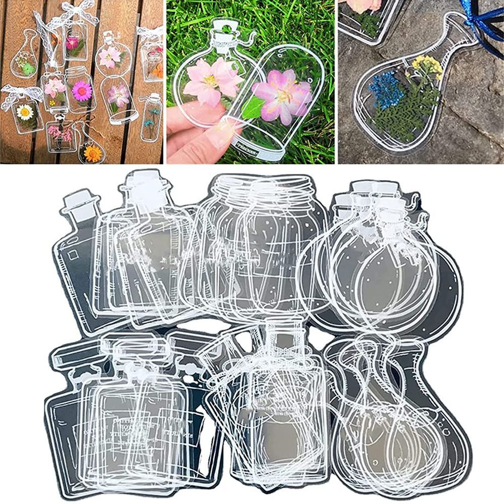 30Pcs DIY Transparent Dried Fl - Dried Flower Bookmark recension och pris