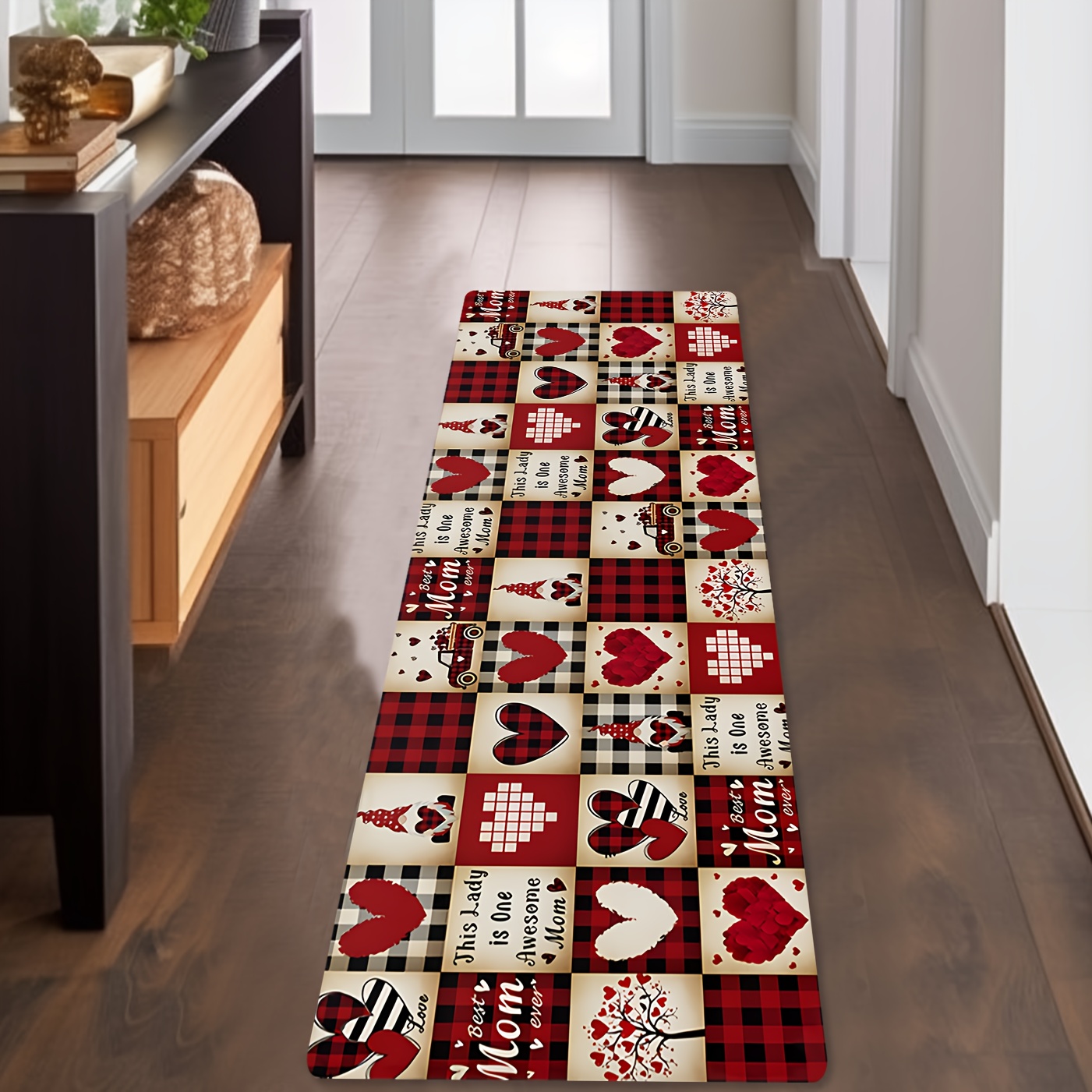 Mother Appreciation Runner Rug - Family Tree Print recension och pris