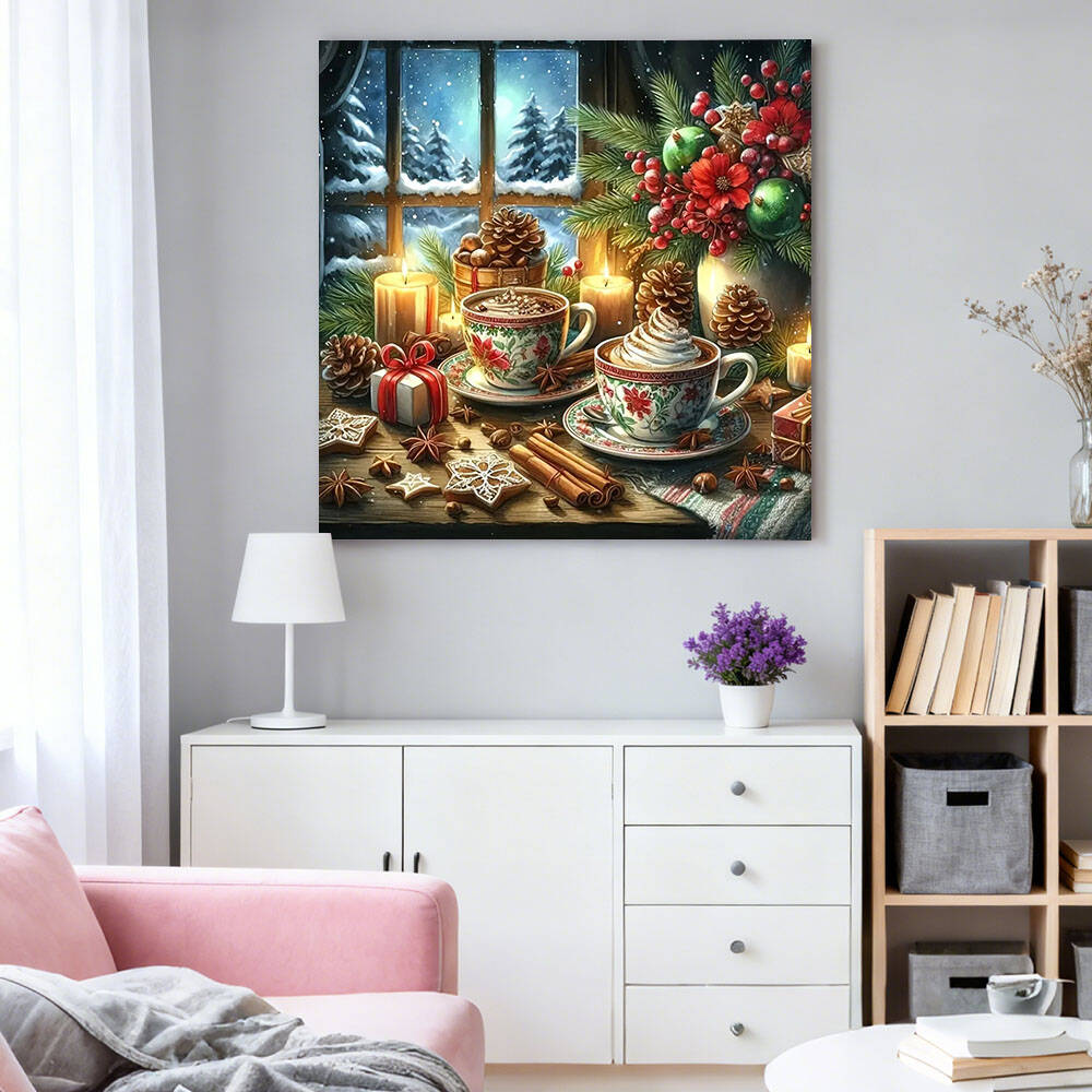HUACAN Diamond Painting Coffee - Photo Mosaic Print recension och pris